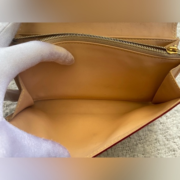 LOUIS VUITTON Takashi Murakami Wallet w/Chain, Box, Dust Bag & Gift Bag. EUC - Picture 10 of 17